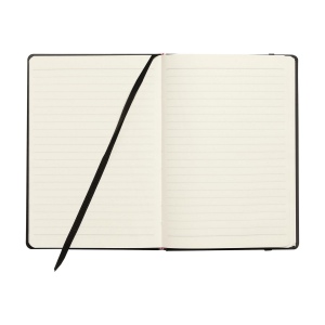 Bloc-notes format A4 avec environ 96 feuilles / 192 pages de couleur crème, papier ligné (80 g/m²) certifié FSC Mix 7