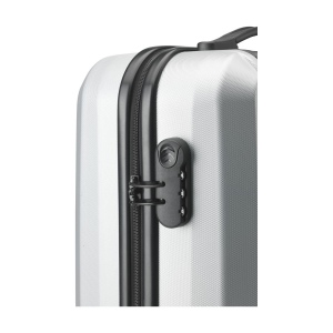 Valise à roulettes légère, tendance, fabriquée en 100% ABS avec d'aspect métallique 9