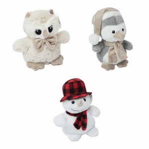 Bonhomme de neige en peluche JOHANN 6