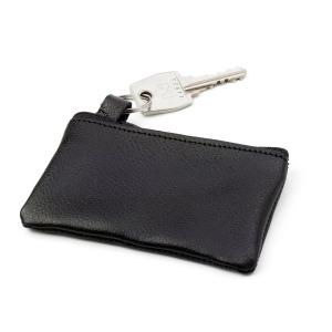 Trousseau de clés en cuir avec zip Zander 3