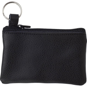 Trousseau de clés en cuir avec zip Zander 2