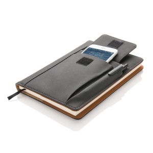 Carnet de notes avec pochette pour téléphone 7