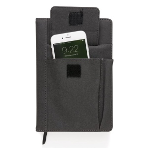 Carnet de notes avec pochette pour téléphone 9