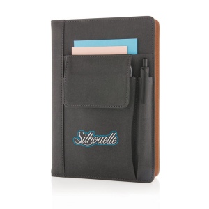 Carnet de notes avec pochette pour téléphone 10