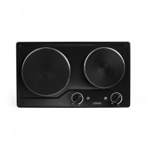Plaque de cuisson électrique double