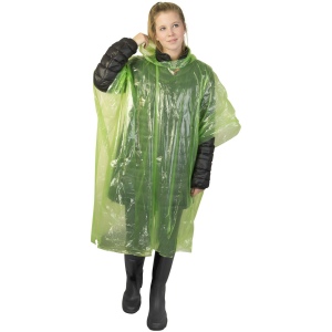Poncho jetable pour la pluie avec pochette de rangement Ziva 27