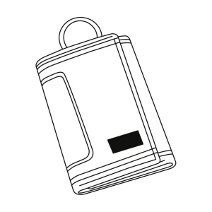 Etui porte-clé en cuir véritable WILD STYLE 11