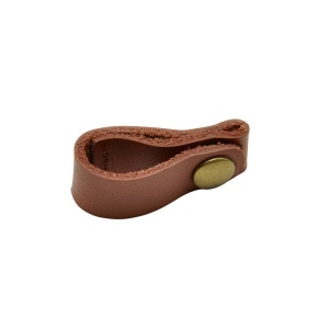 Attache câble, cuir naturel 5