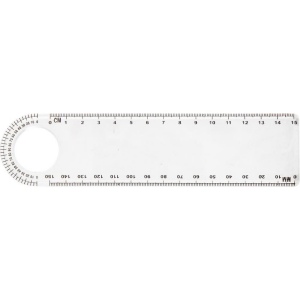 Règle en plastique de 15 cm  Ashlyn 2