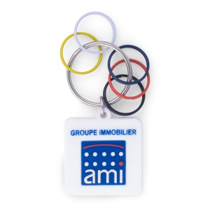 Porte-clés pvc immobilier - pcpvc2-imo 2