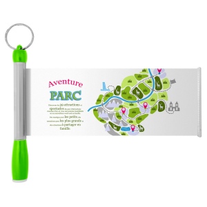 Porte-clés lampe + bannière - pcbanla 2