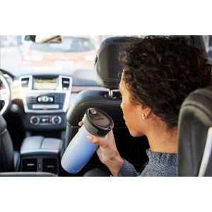 Mug thermos à double paroi isolé sous vide avec paroi intérieure en acier inoxydable 15