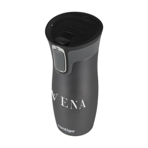 Mug thermos à double paroi isolé sous vide avec paroi intérieure en acier inoxydable 43