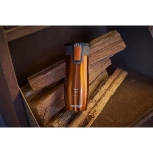 Mug thermos à double paroi isolé sous vide avec paroi intérieure en acier inoxydable 55