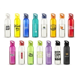 Bouteille d'eau luxueuse et réutilisable en plastique PCTG SK 34