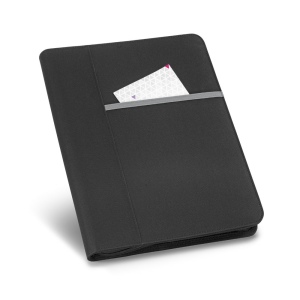 AUSTER. Porte-documents A4 A4 en 600D avec bloc de pages lignées 2
