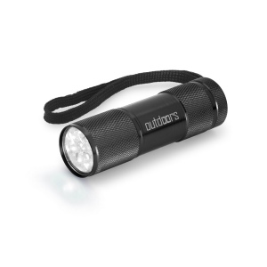 FLASHY. Lampe de poche en aluminium avec 9 LED 6