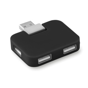 SQUARE - Hub 4 ports USB