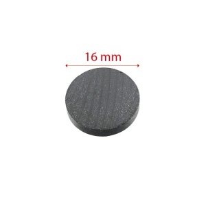 AIMANT FERRITE DIAM.16 mm X EP. 3 mm, MAGNETISATION Y35, SANS PLACAGE 2