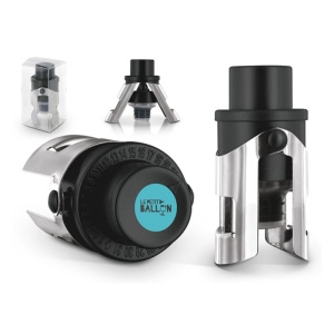 BOUCHON BOUT. CHAMPAGNE AVEC POMPE VIDE D'AIR / POMPE A VIN