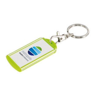 PORTE-CLES PORTE ETIQUETTE AVEC MOUSQUETON 7