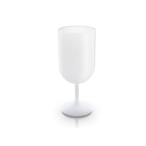 VERRE A PIED EN PLASTIQUE REUTILISABLE (PP) 18 cl RAS BORD 3
