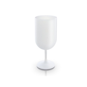 VERRE A PIED EN PLASTIQUE REUTILISABLE (PP) 18 cl RAS BORD 2