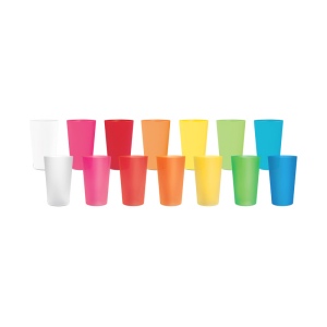 GOBELET PLASTIQUE REUTILISABLE 30 cl RAS BORD 16