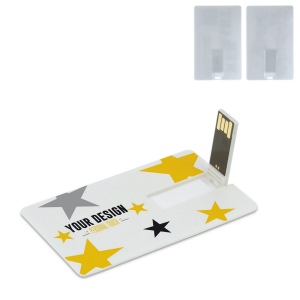 Clé USB 16GB Flash drive forme carte de crédit