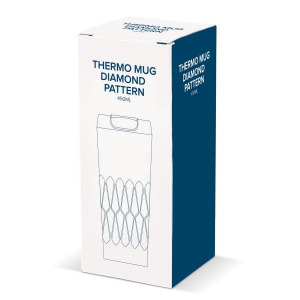 Mug Thermos avec motif diamant 450ml 16