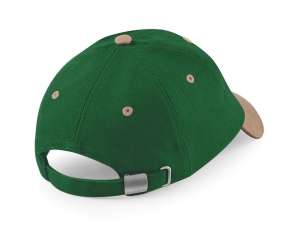 Casquette homme profil bas en coton brossé - 6 panneaux 10