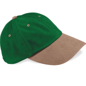 Casquette homme profil bas en coton brossé - 6 panneaux 4