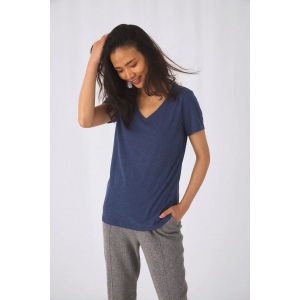 T-shirt Triblend col V Femme 13