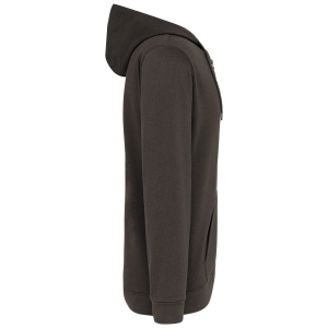 Sweat-shirt zippé capuche unisexe 45
