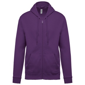 Sweat-shirt zippé capuche unisexe 20