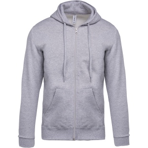 Sweat-shirt zippé capuche unisexe 8