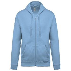 Sweat-shirt zippé capuche unisexe 21