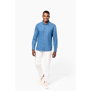 Chemise denim homme 8