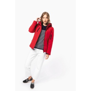 Parka softshell doublée capuche femme 20
