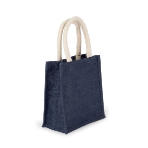 Sac style cabas en toile de jute - petit modèle 14