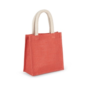 Sac style cabas en toile de jute - petit modèle 15