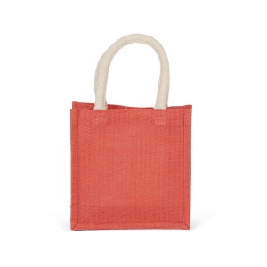 Sac style cabas en toile de jute - petit modèle 7