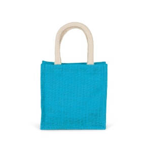 Sac style cabas en toile de jute - petit modèle 8