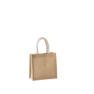 Sac style cabas en toile de jute - petit modèle 2