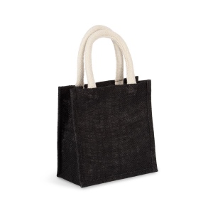 Sac style cabas en toile de jute - petit modèle 3