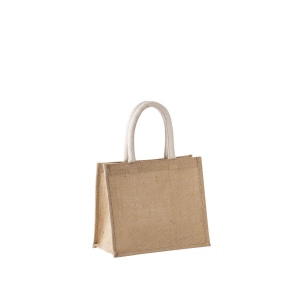 Sac style cabas en toile de jute - modèle moyen 2