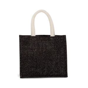Sac style cabas en toile de jute - modèle moyen 9