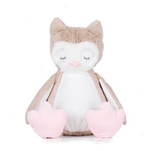 Peluche zippée Chouette 2
