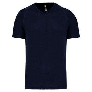 T-shirt de sport manches courtes col v homme 6