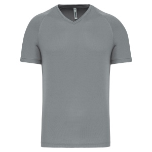 T-shirt de sport manches courtes col v homme 11